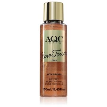 IDC Institute Glow Touch Gold Body Mist cu particule stralucitoare