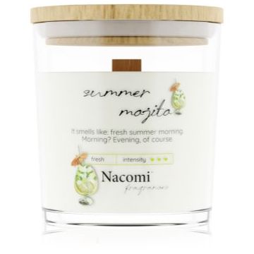 Nacomi Soy Candle Home Fragrances lumânare parfumată cu fitil din lemn