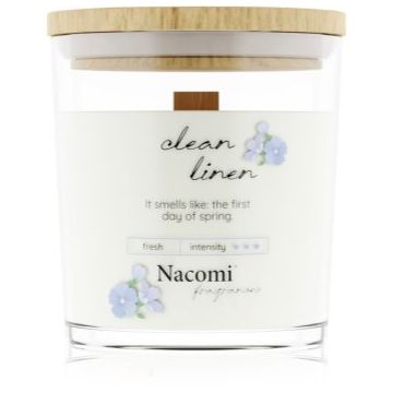 Nacomi Soy Candle Home Fragrances lumânare parfumată cu fitil din lemn