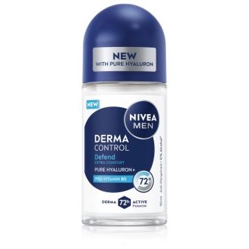 NIVEA Derma Control Defend deodorant roll-on antiperspirant pentru barbati