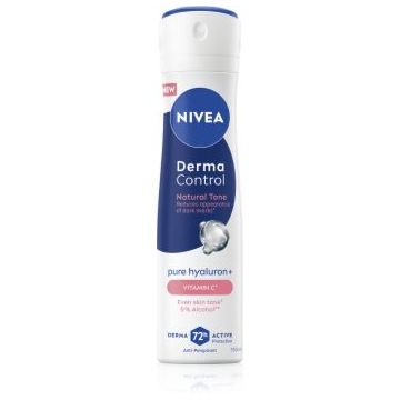 NIVEA Derma Control Natural Tone spray anti-perspirant impotriva petelor intunecate