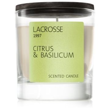 The Olphactory Lacrosse Citrus & Basilicum lumânare parfumată