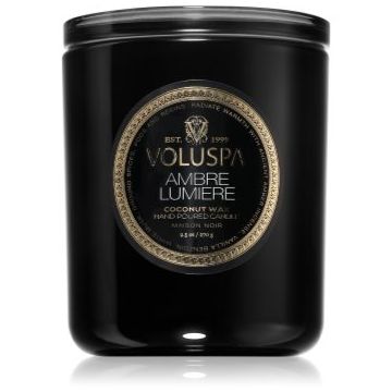 VOLUSPA Maison Noir Ambre Lumiere lumânare parfumată
