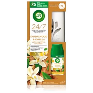 Air Wick Freshmatic Sandalwood & Vanilla odorizant de aer automat cu reîncărcare
