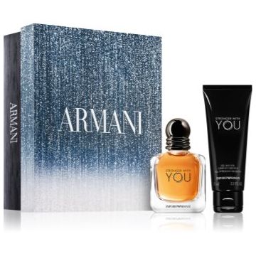 Armani Emporio Stronger With You set cadou pentru bărbați