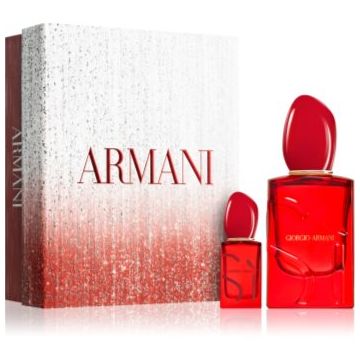 Armani Sì Passione Red Musk set cadou pentru femei