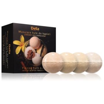 Delia Cosmetics Fizzing Bath Bombs Winter Mix set cadou pentru baie