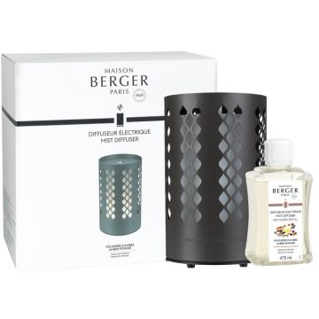 Difuzor ultrasonic parfum Maison Berger Losange + parfum Poussiere d'Ambre 475ml Difuzor ultrasonic parfum Maison Berger Losange + parfum Poussiere d'Ambre 475ml