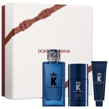 Dolce&Gabbana K by Dolce & Gabbana EDP Trio Gift Set set cadou pentru bărbați