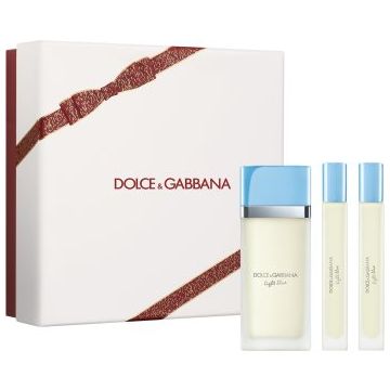 Dolce&Gabbana Light Blue EDT Mini Trio Gift Set set cadou pentru femei