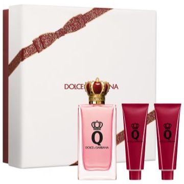 Dolce&Gabbana Q by Dolce&Gabbana EDP Trio Gift Set set cadou pentru femei