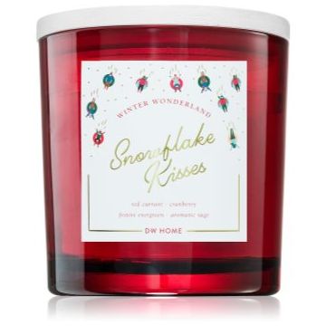 DW Home Winter Wonderland Snowflake Kisses lumânare parfumată