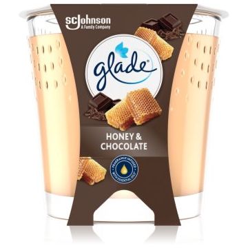 GLADE Honey & Chocolate lumânare parfumată
