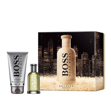 Hugo Boss No 6 Bottled, Barbati, Set: Apa de toaleta 50 ml, Gel de dus 100 ml