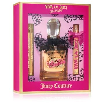 Juicy Couture Viva La Juicy Gold Couture set cadou pentru femei