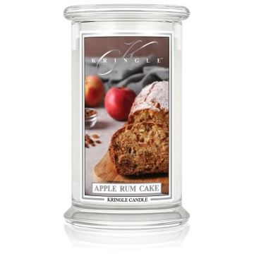 Kringle Candle Apple Rum Cake lumânare parfumată