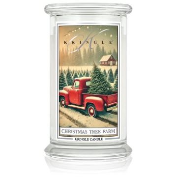 Kringle Candle Christmas Tree Farm lumânare parfumată