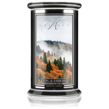Kringle Candle Fog & Embers lumânare parfumată
