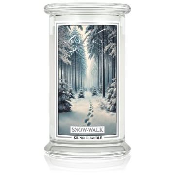 Kringle Candle Snow-Walk lumânare parfumată