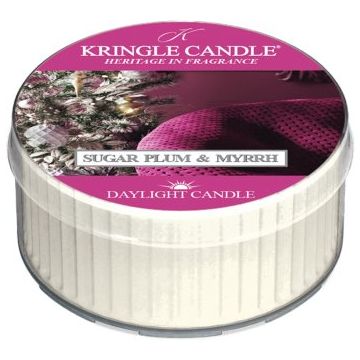 Kringle Candle Sugar Plum & Myrrh Daylight lumânare parfumată