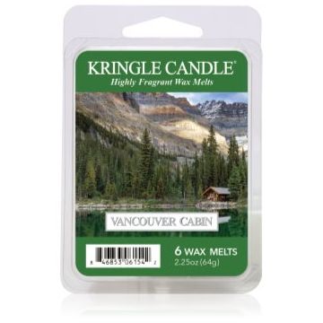 Kringle Candle Vancouver Cabin 6 Wax Melts lumânare parfumată