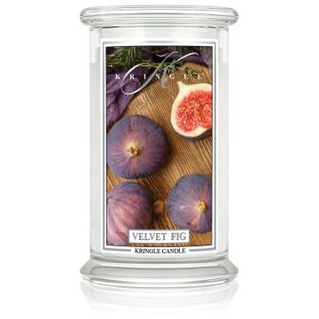 Kringle Candle Velvet Fig lumânare parfumată
