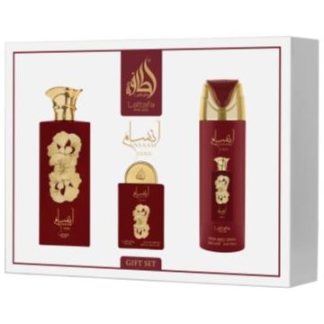 Lattafa Ansaam Gold set cadou pentru femei