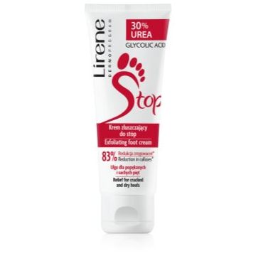 Lirene Podology Foot Care crema exfolianta blanda. pentru picioare