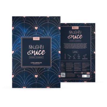 LoveBoxxx Naughty & Nice 2025 Calendar de Crăciun