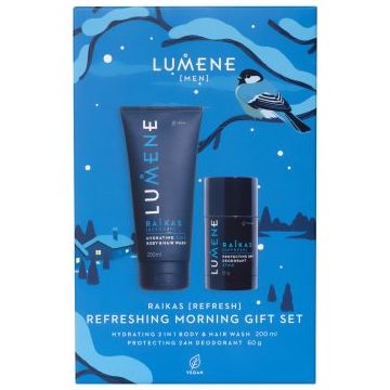 Lumene Men Raikas [Refresh] set cadou pentru barbati