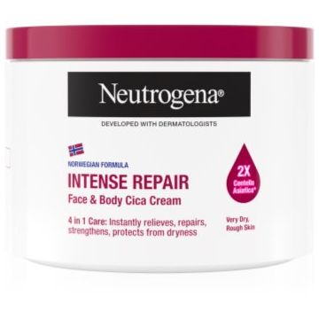 Neutrogena Intense Repair Cica crema de corp pentru piele uscata