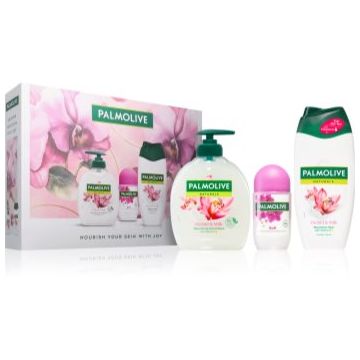 Palmolive Orchid Triple set cadou pentru femei Palmolive Orchid Triple set cadou pentru femei