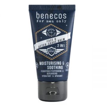 SHORT LIFE - Balsam After-Shave Bio Hidratant si Calmant Benecos, 50 ml