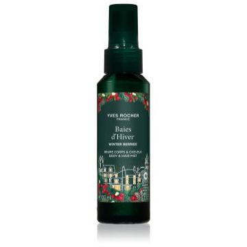 Yves Rocher Winter Berries spray parfumat pentru corp și păr