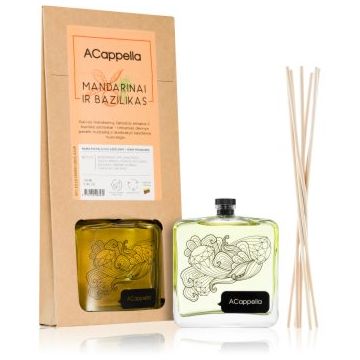 ACappella Mandarin and Basil aroma difuzor cu rezervã