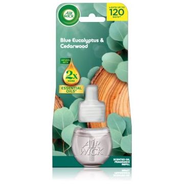 Air Wick Blue Eucalyptus & Cedarwood rezervă pentru difuzorul electric