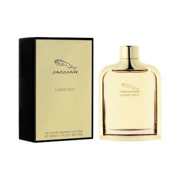 Apa de Toaleta, Jaguar, Classic Gold. (Concentratie: Apa de Toaleta, Gramaj: 100 ml) Apa de Toaleta, Jaguar, Classic Gold. (Concentratie: Apa de Toaleta, Gramaj: 100 ml)