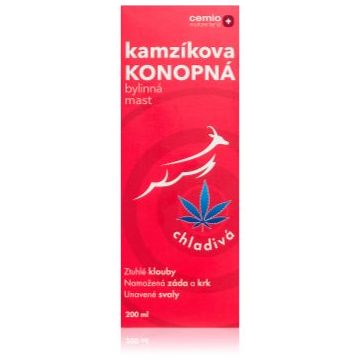 Cemio Kamzík hemp ointment unguent cu efect racoritor Cemio Kamzík hemp ointment unguent cu efect racoritor