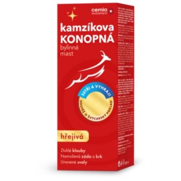 Cemio Kamzík hemp ointment unguent pe bază de plante cu efect termogen Cemio Kamzík hemp ointment unguent pe bază de plante cu efect termogen