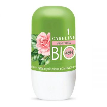 Deodorant Anti-perspirant Roll-on - Careline Velvet Rose, 75 ml Deodorant Anti-perspirant Roll-on - Careline Velvet Rose, 75 ml