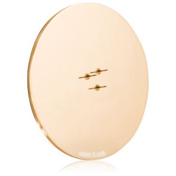 ester & erik accessories candle plates sfeșnic pentru lumânări parfumate shiny rose gold