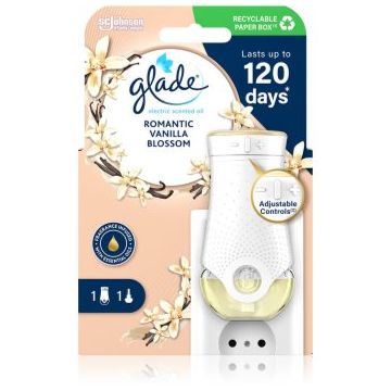 GLADE Romantic Vanilla Blossom difuzor electric