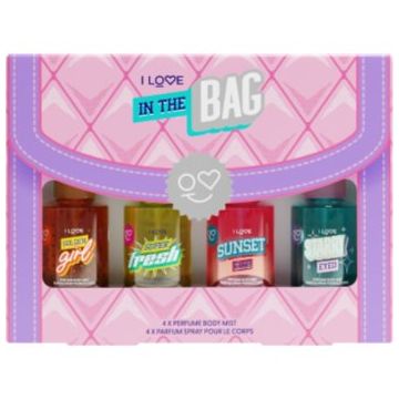 I Love In The Bag set cadou spray pentru corp I Love In The Bag set cadou spray pentru corp