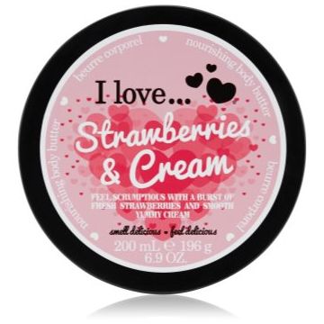 I Love Strawberries & Cream unt pentru corp