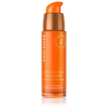 Lancaster Golden Tan Maximizer After Sun Face Serum ser facial mentinerea bronzului