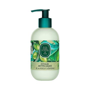 Lotiune de maini si de corp cu ulei de masline Ayvalik Olive Blossom Eyup Sabri Tuncer, 280 ML Lotiune de maini si de corp cu ulei de masline Ayvalik Olive Blossom Eyup Sabri Tuncer, 280 ML
