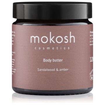 Mokosh Sandalwood & Amber unt pentru corp, hranitor