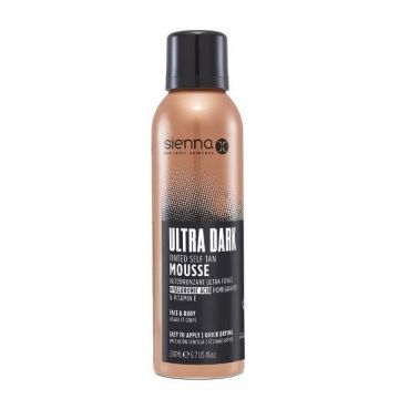 Mousse Autobronzant Sienna X – Ultra Dark, 200 ml