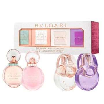 Pachet Bvlgari The Women’s Gift Collection – Rose Goldea Blossom Delight 25 ml + Rose Goldea 25 ml + Omnia Crystalline 25 ml + Omnia Amethyste 25 ml Pachet Bvlgari The Women’s Gift Collection – Rose Goldea Blossom Delight 25 ml + Rose Goldea 25 ml + Omnia Crystalline 25 ml + Omnia Amethyste 25 ml
