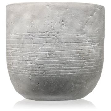 PAJU Robust Light Grey lumânare pentru exterior 17 cm